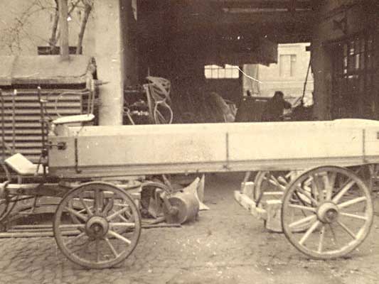 Neuanfertigung Pferdewagen