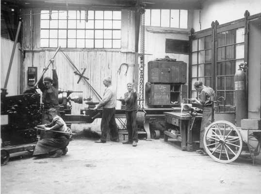 Unsere Werkstatt (um 1920)
