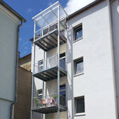Stahlbalkon