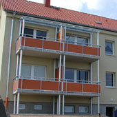 Systembalkon Werzalit